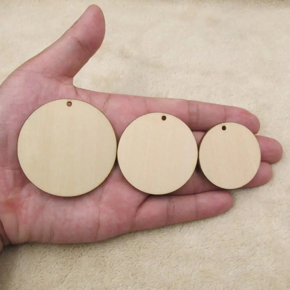 Unfinished Wooden Earrings, Blank Circle, Oval Wood Drop, Dangle Ear Rings for Jewelry, DIY Craft Making Supplies