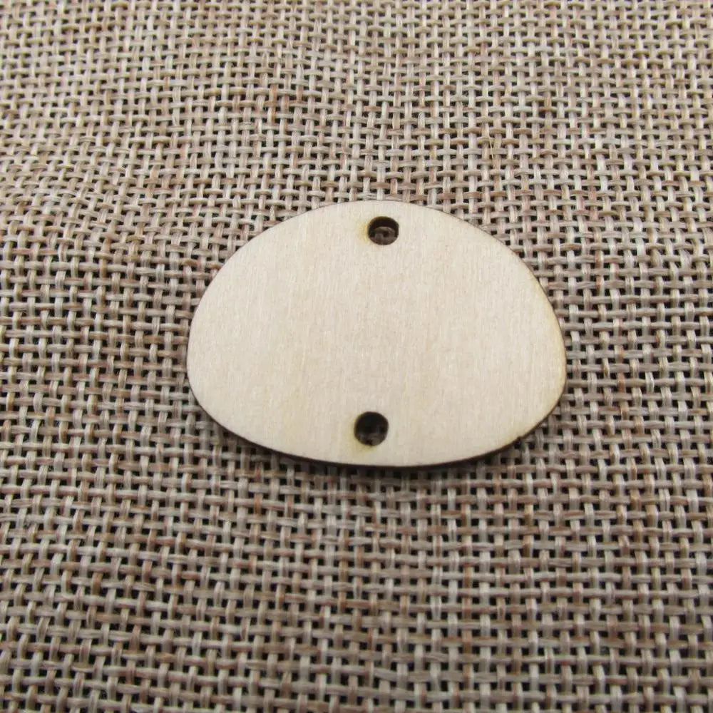 10pcs Unfinished Wood Earrings Blanks, Stone and Guitar Pick Shape, Cutouts Plywood for DIY Crafts, Jewel Base Making