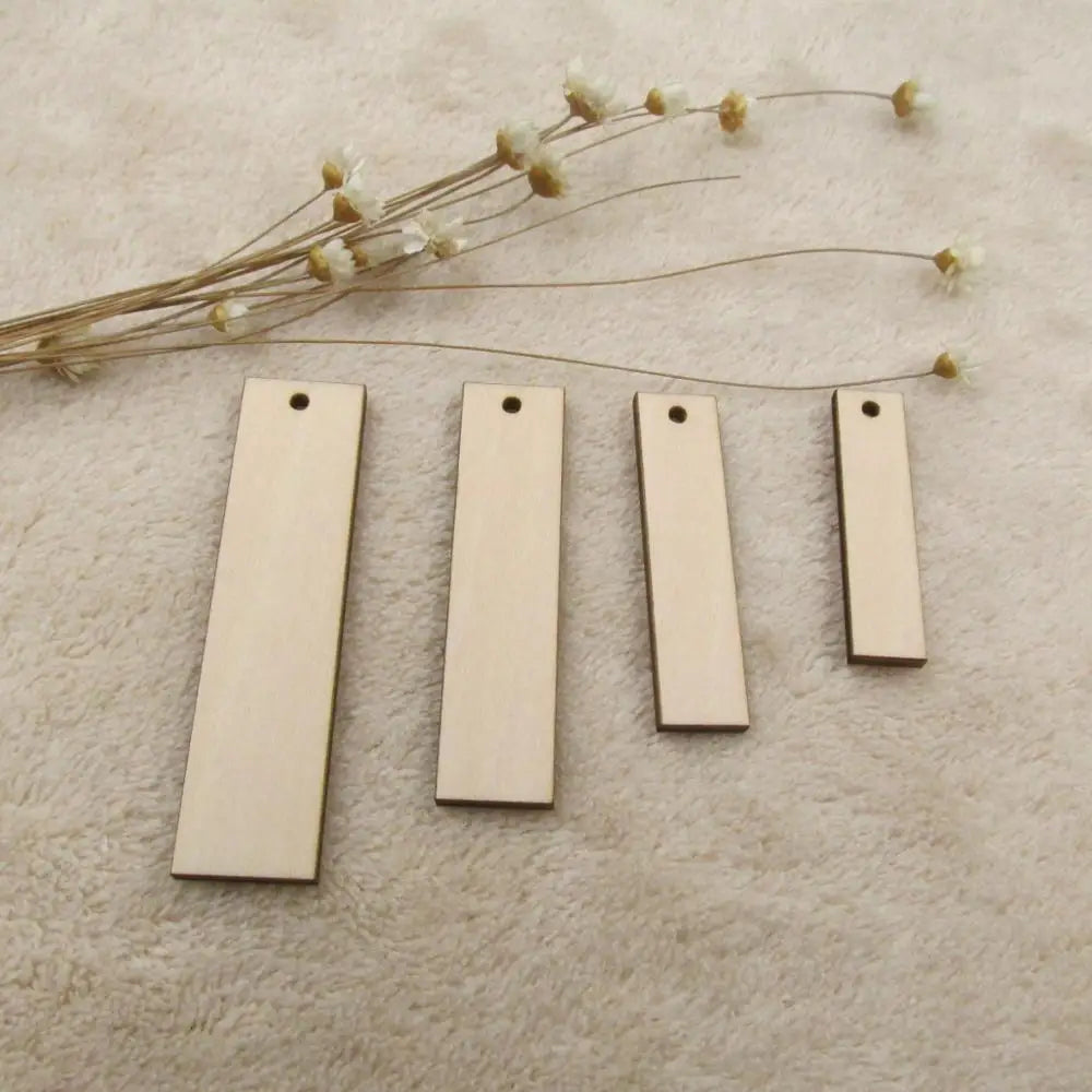 10pcs Unfinished Geometric Wooden Earrings Blank Plywood Pendants Dangle Earring Wood Charms For DIY Craft Jewelry Making
