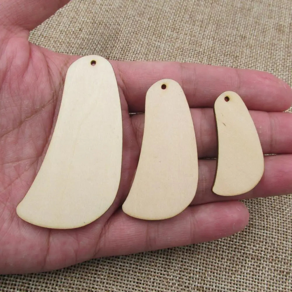 Unfinished Wood Teardrop Earring, Blank Shapes, Jewelry Jewel Base for Epoxy Resin and Acrylic Paint