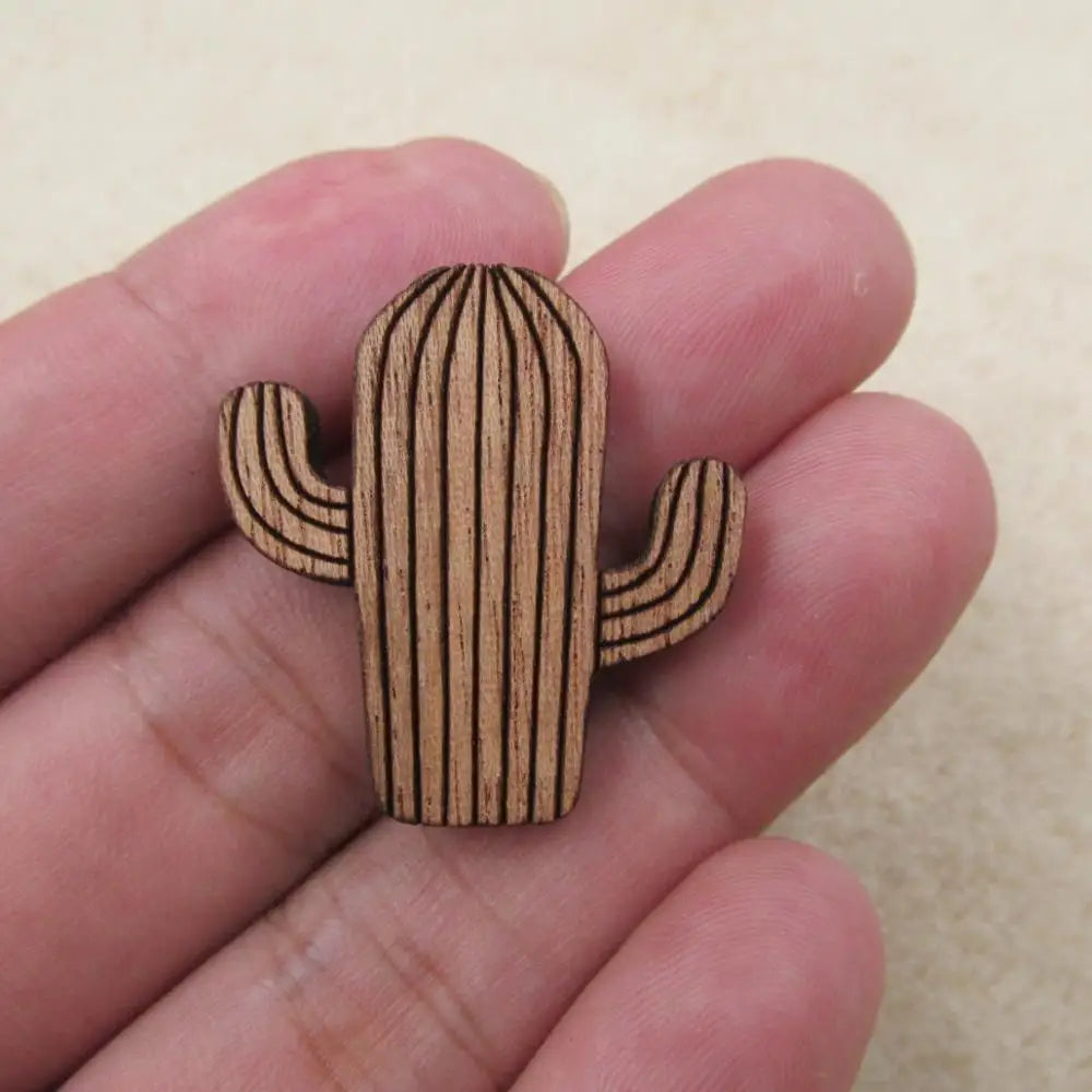 Unfinished Wood Charms Plants Pineapple Monstera Pendant Fruit Cactus Strawberry Watermelon Jewerly Accessory For DIY Protect