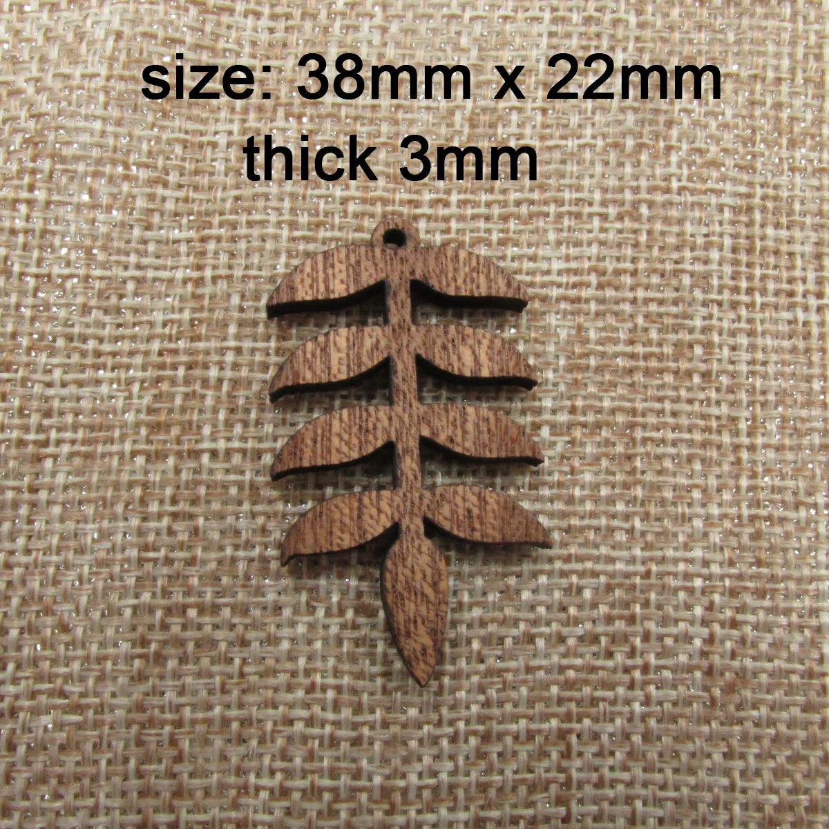6pcs Unfinished Wooden Leaves Charms Necklace Leaf Pendant Bracelet Jewelry Making Handmade Crafts diy Supplies
