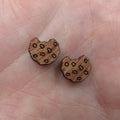 5 Pair Unfinished Blank Foods Wood Cabochon Taco Hot Dog Wooden Shape Charms Pendant For DIY Jewerly Earrings Suppliers