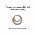 10pcs Unfinished Wood Blanks Geometric Circle Big Hole Shape Macrame Earring Part Findings Pendant Charm For DIY Jewelry Making