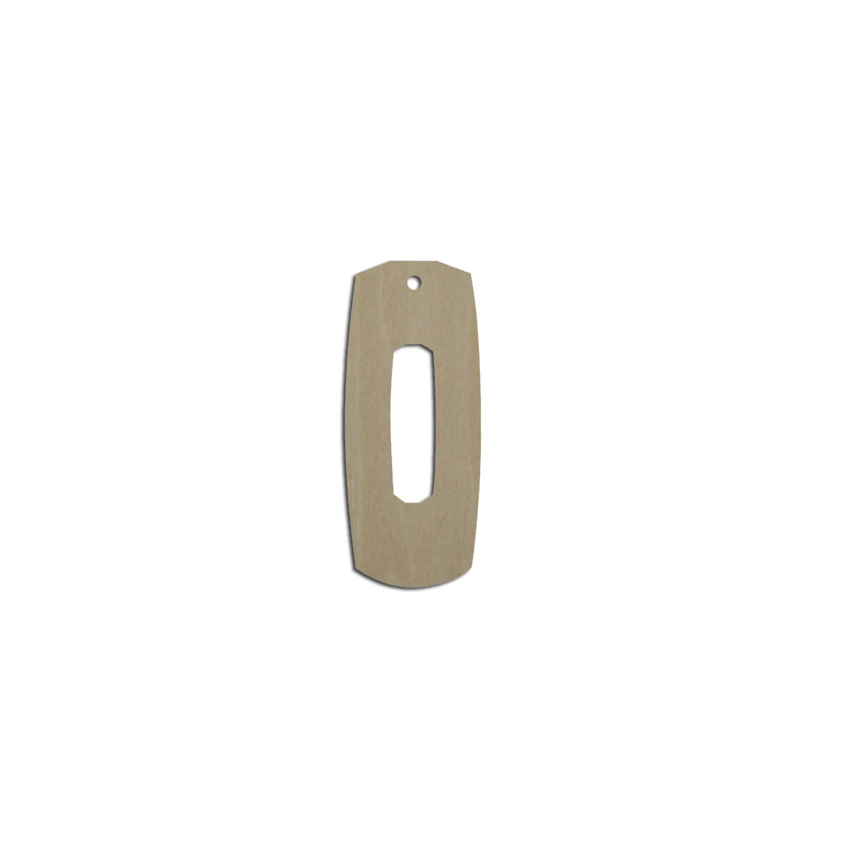 10pcs Unfinished Blank Wood Geometric Rectangle Trapezoid Cutout Shape Earring Pendant Jewelry Charm Finding