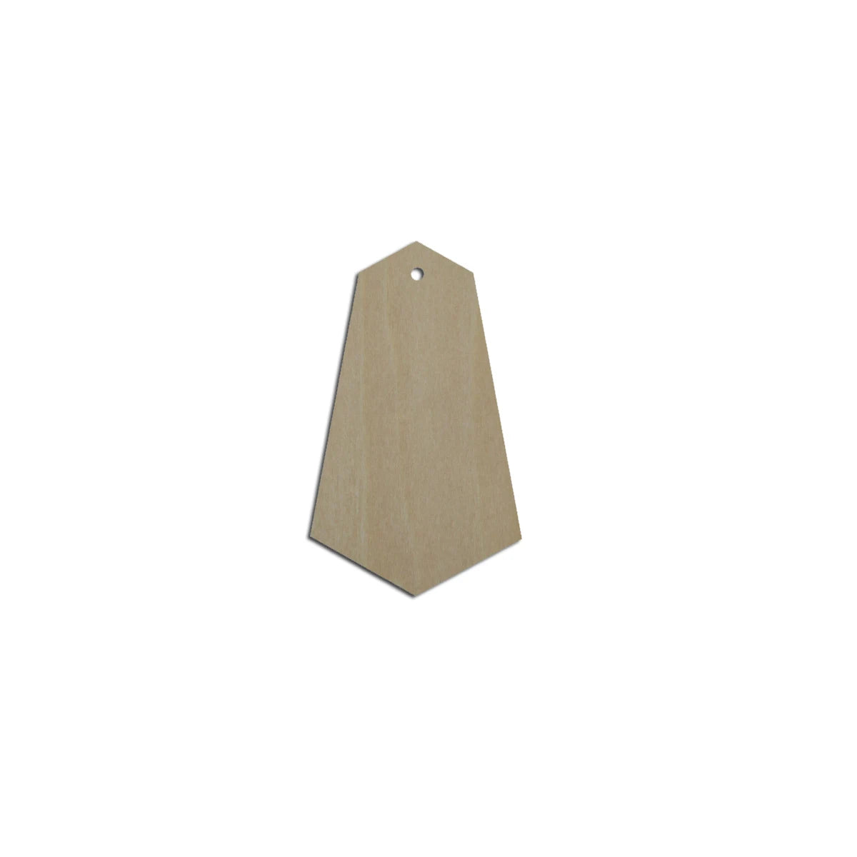 10pcs Laser Cut Unfinished Blank Wood Geometric Hollow Anomaly Cutout Shape Earring Pendant Jewelry Charm Finding