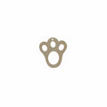 10pcs Unfinished Blank Wood Easter Carrot Flower Basket Foot Cutout Shape Jewelry Finding For Women Earrings