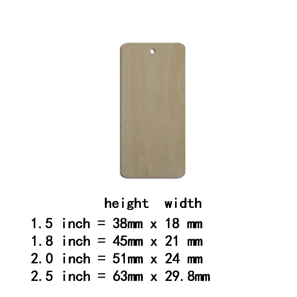 10pcs Laser Cut Unfinished Blank Wood Geometric Rectangle Cutout Shape Earring Pendant Jewelry Charm Finding