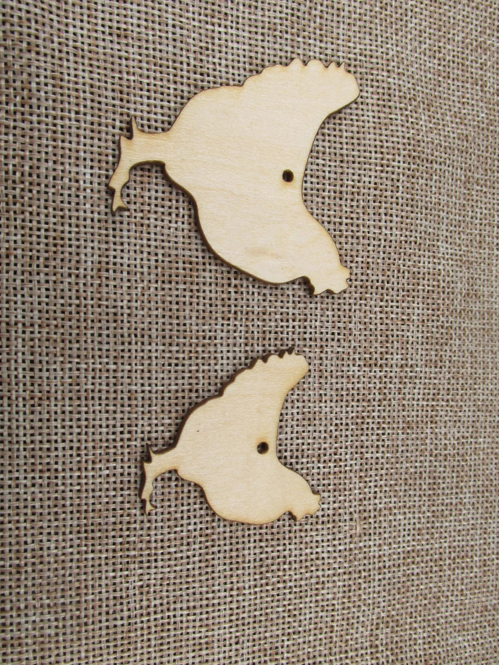 Unfinished Laser Cut Wooden Earrings Blank Pendant Wood Home Animals Chichen Shapes For DIY Jewelry Project Making