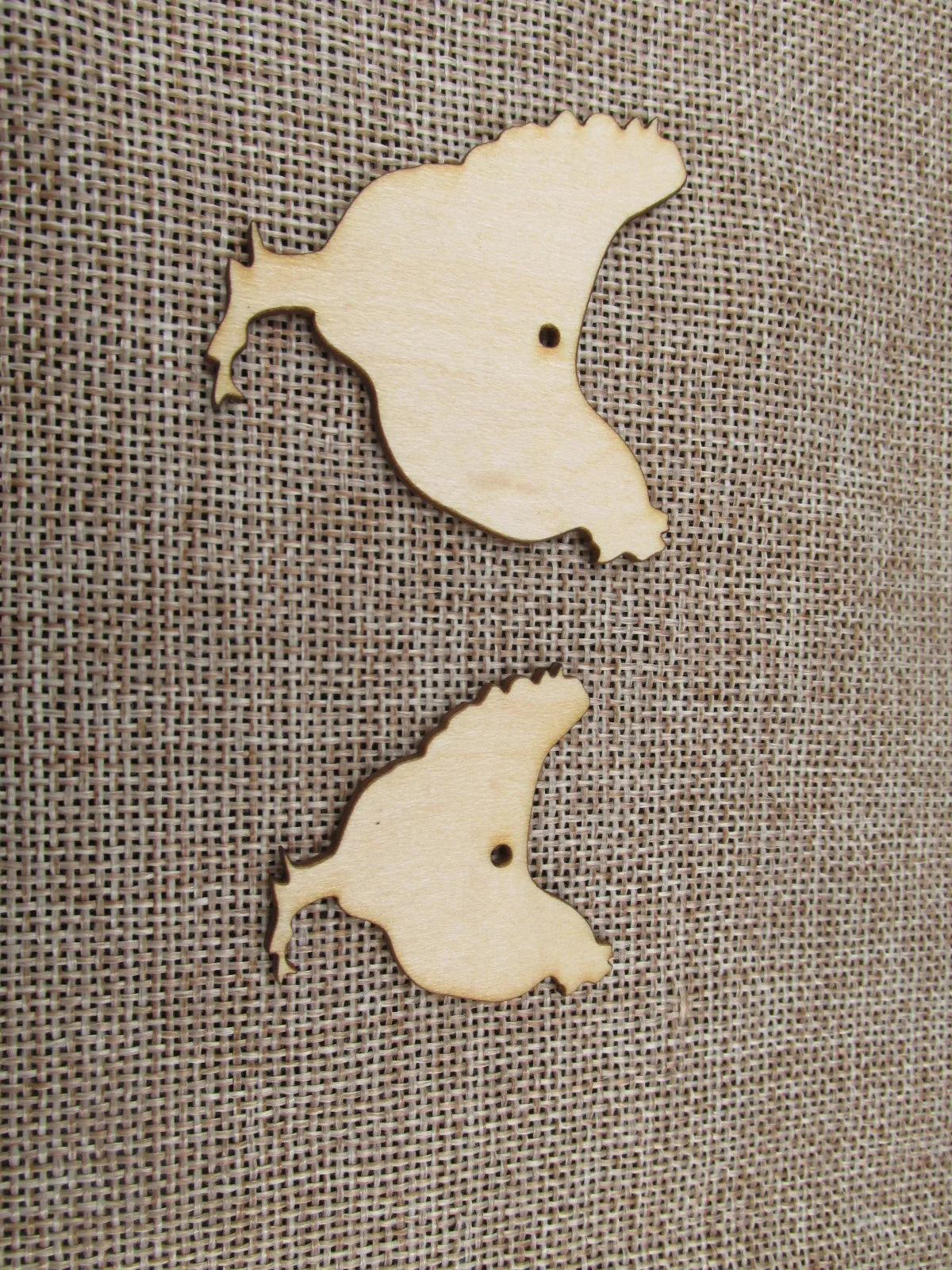 Unfinished Laser Cut Wooden Earrings Blank Pendant Wood Home Animals Chichen Shapes For DIY Jewelry Project Making