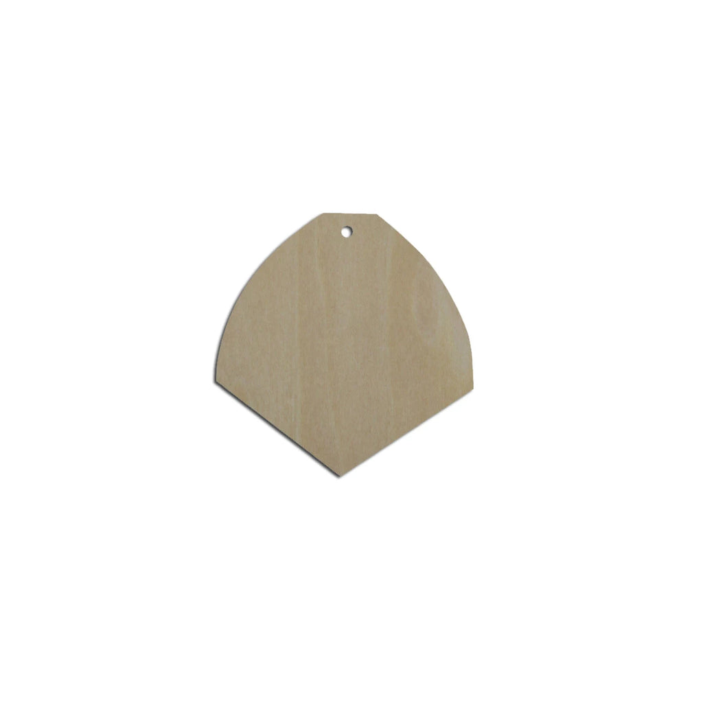10pcs Laser Cut Unfinished Blank Wood Geometric Triangle Hollow Cup Cutout Shape Earring Pendant Jewelry Charm Finding