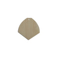 10pcs Laser Cut Unfinished Blank Wood Geometric Triangle Hollow Cup Cutout Shape Earring Pendant Jewelry Charm Finding