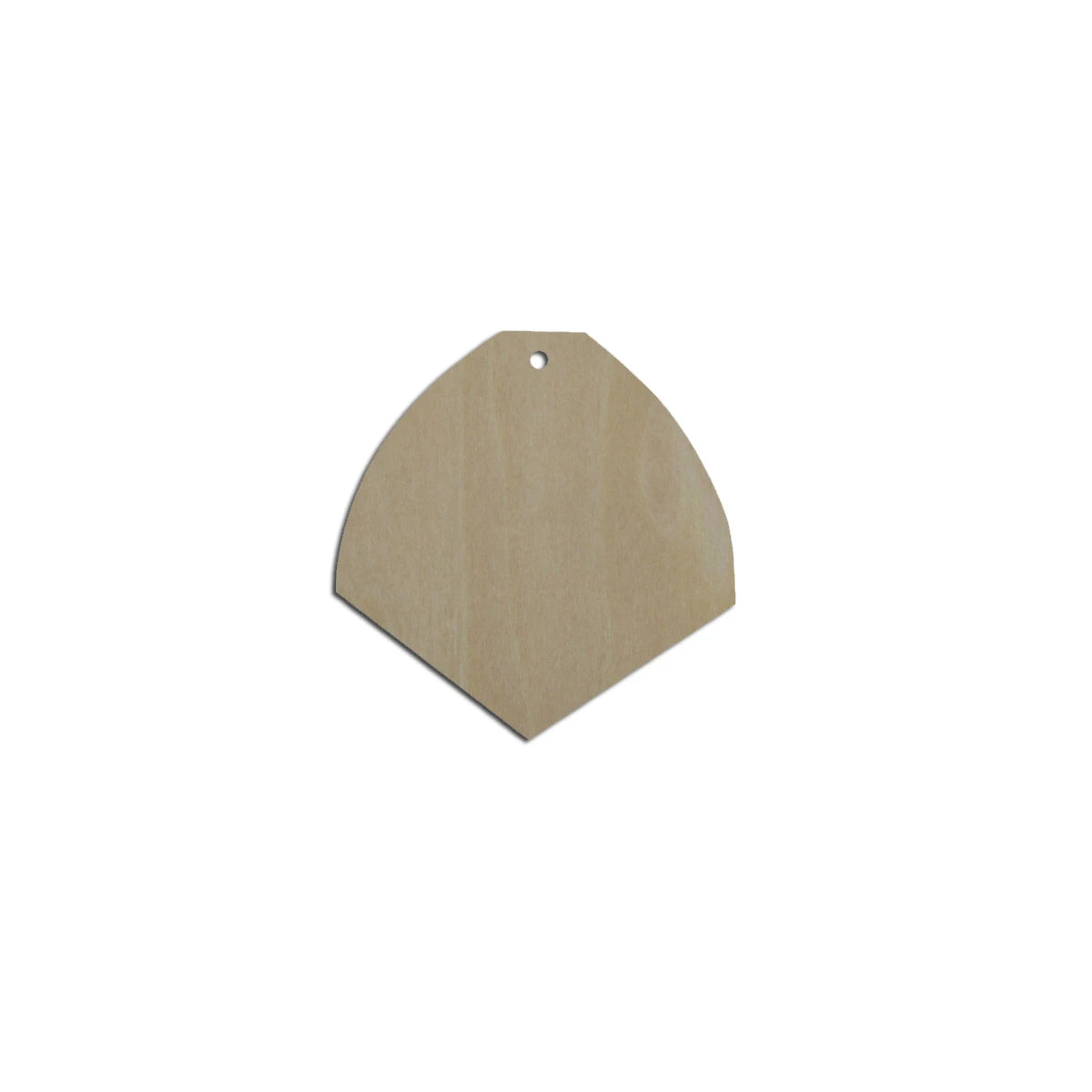10pcs Laser Cut Unfinished Blank Wood Geometric Triangle Hollow Cup Cutout Shape Earring Pendant Jewelry Charm Finding