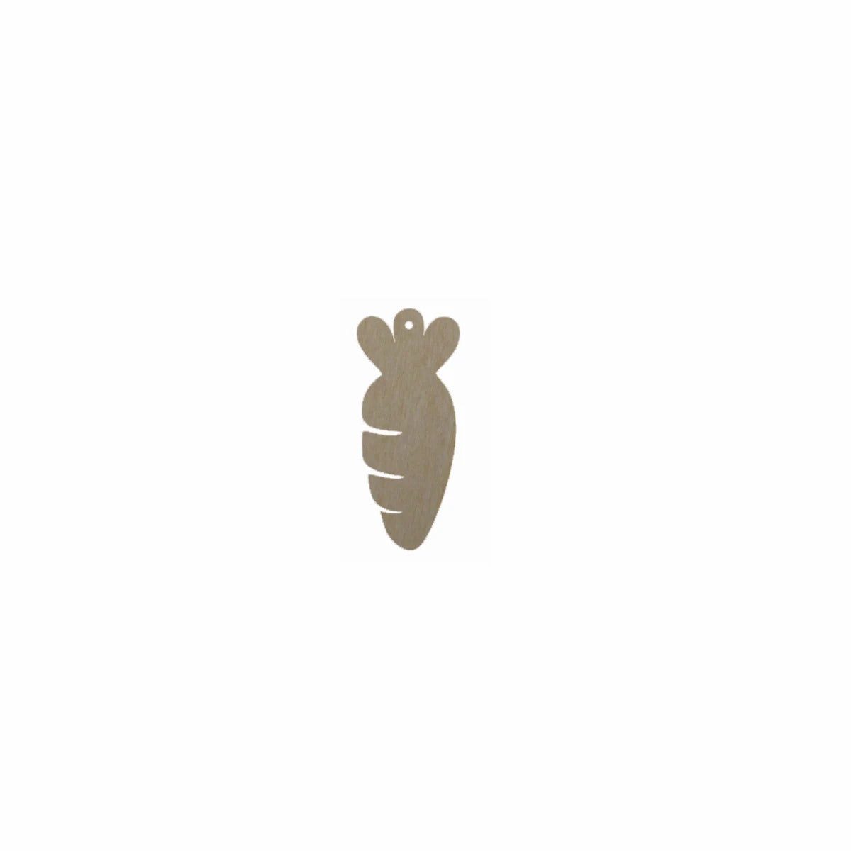 10pcs Unfinished Blank Wood Easter Carrot Flower Basket Foot Cutout Shape Jewelry Finding For Women Earrings