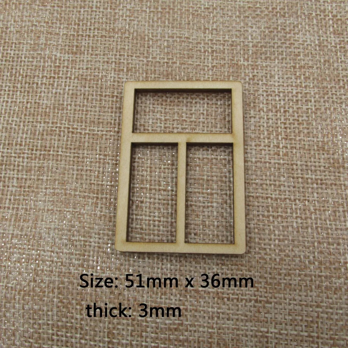 10pcs Unfinished Blank Half Circle Window Fairy Church Shape Wooden Fairy Windows Door House Accessories For DIY Craft