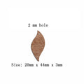 6pcs Unfinished Blank Wooden Swirl Shape Wood Earring Charms Pendant for DIY Jewelry Making