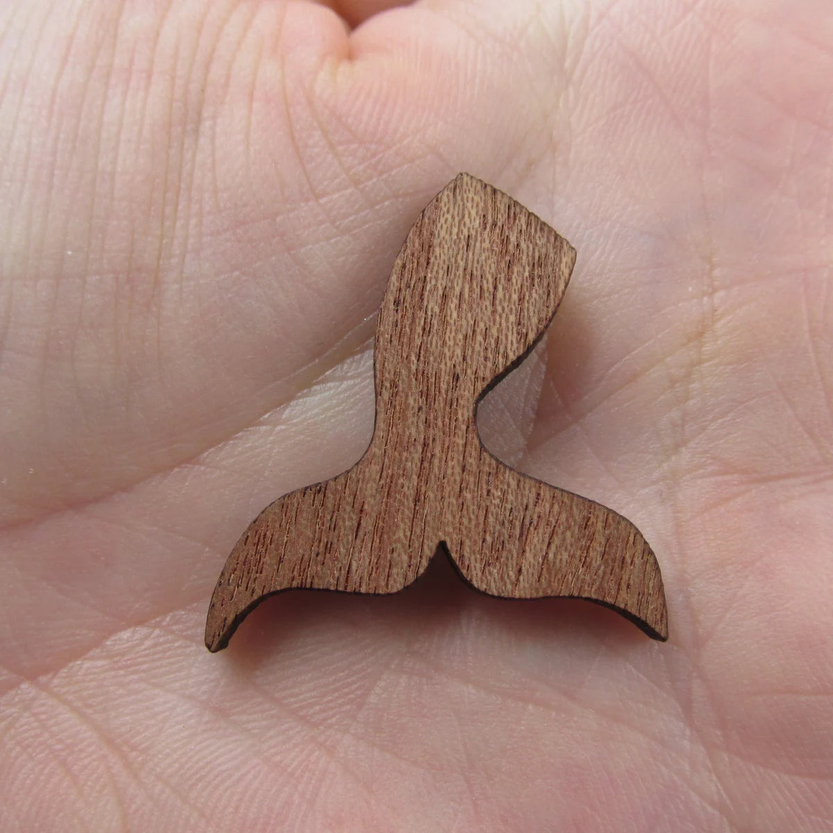 3 Pair Unfinished Ocean Animal Wooden Mermaid Shape Cutout For Brooches Pin Magnet Pendant Charms Diy Making