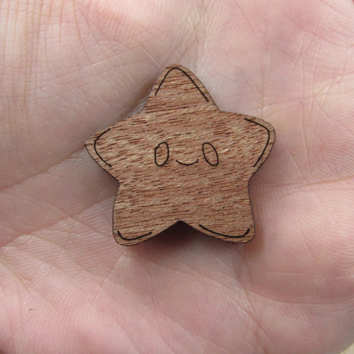 3 Pair Unfinished Ocean Animal Wooden Star Fish Sand Dollar Shape Cutout For Brooches Pin Magnet Pendant Charms Diy Making