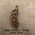 6pcs Unfinished Wooden Leaves Charms Necklace Leaf Pendant Bracelet Jewelry Making Handmade Crafts diy Supplies