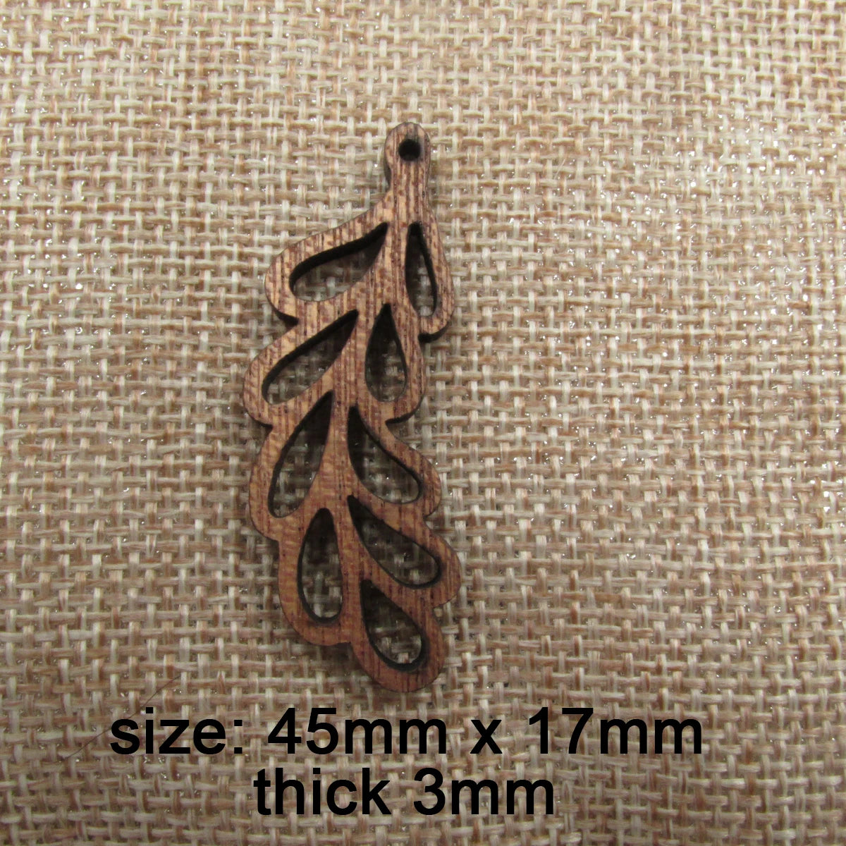 6pcs Unfinished Wooden Leaves Charms Necklace Leaf Pendant Bracelet Jewelry Making Handmade Crafts diy Supplies