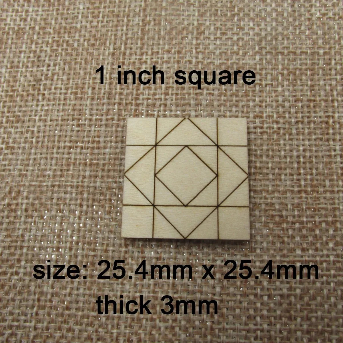 10 Pcs Unfinished Miniature Wooden Flooring Tiles, DIY Dollhouse, Furniture Crafts, Remodeling, Miniature