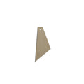 10pcs  Unfinished Blank Wood Geometric Hollow Teardrop Anomaly Cutout Shape Earring Pendant Jewelry Charm Finding