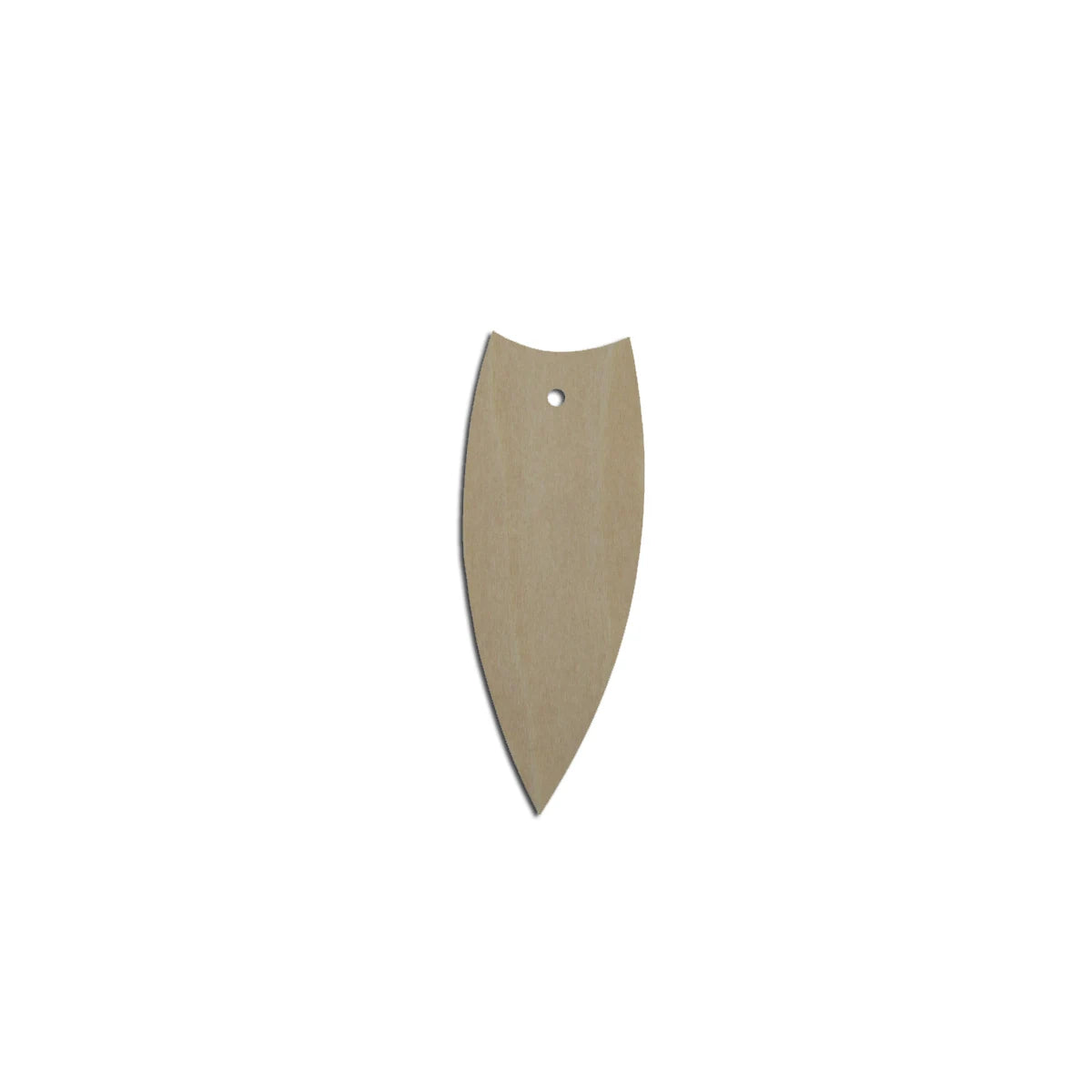 10pcs Unfinished Blank Wood Small Tie Leaf Thin Teardrop Cutout Shape Earring Pendant Jewelry Charm Finding