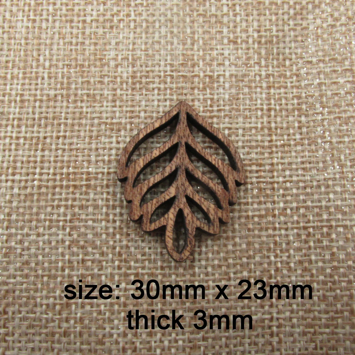 6pcs Unfinished Wooden Leaves Charms Necklace Leaf Pendant Bracelet Jewelry Making Handmade Crafts diy Supplies