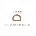 6pcs Unfinished Blank Wooden Geometric Half Circle Macrame Wood Earring Charms Pendant for Jewelry Making