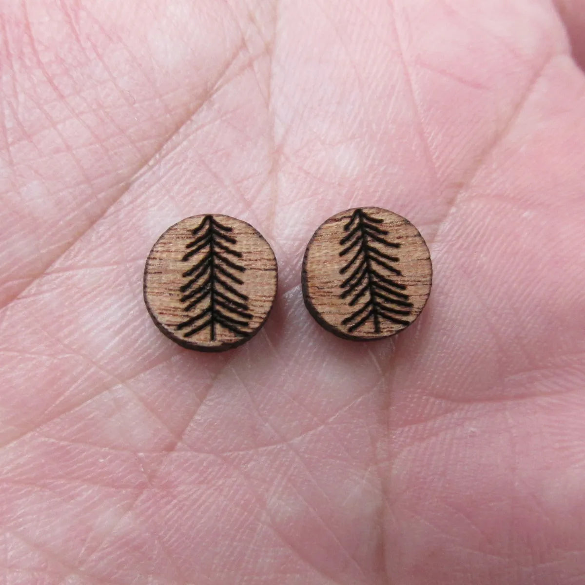 Laser Cut Unfinished Blank Wood Palm Tree Cabochon Charms Perfect For DIY Craft  Earring Stud  Jewerly Making