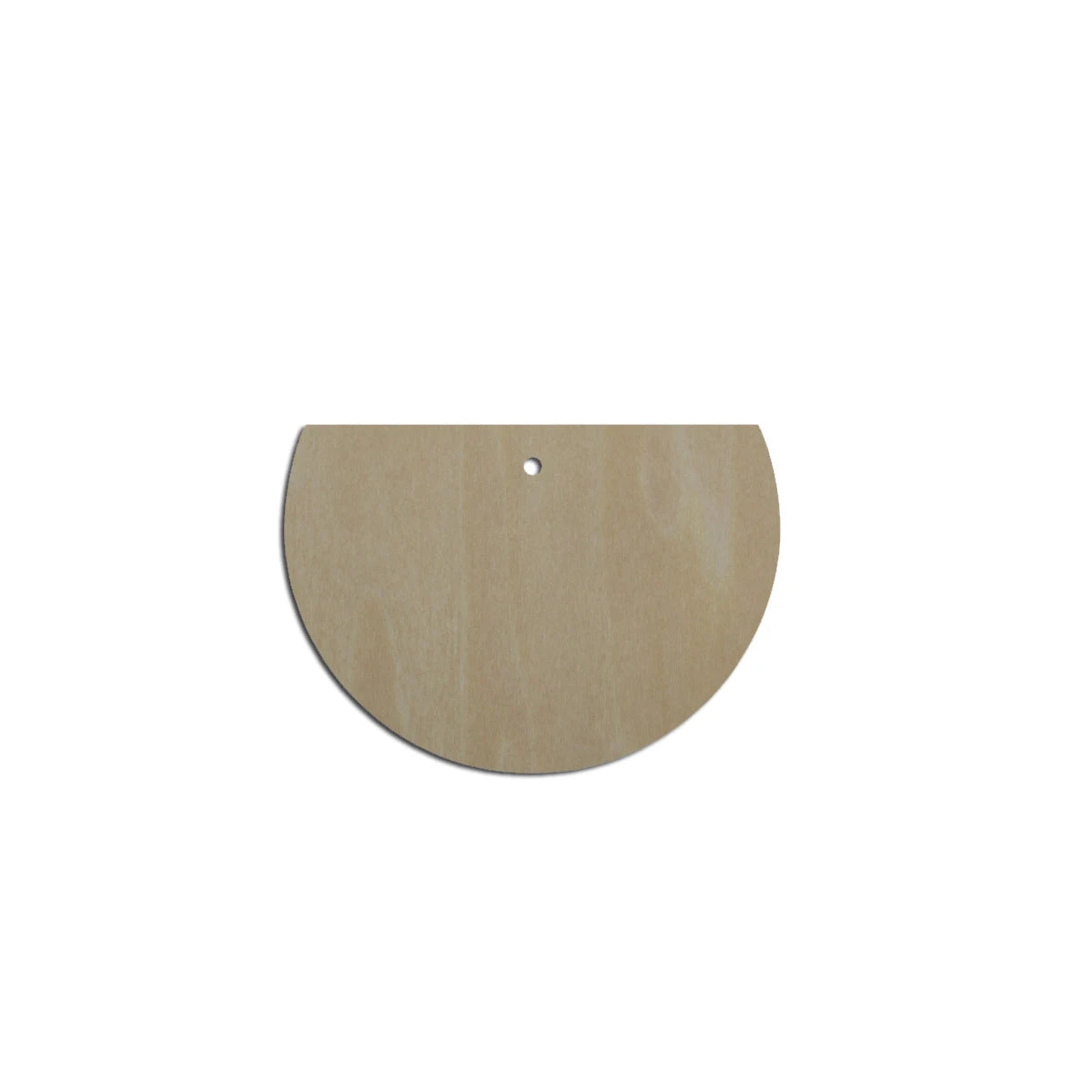 10pcs Laser Cut Unfinished Blank Wood Geometric Semicircle Cutout Shape Half Circle Earring Pendant Jewelry Charm Finding