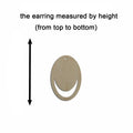 10pcs Unfinished Wood Blank Geometric Oval Cutout Shape Macrame Earring Pendant Charms For DIY Jewelry Making