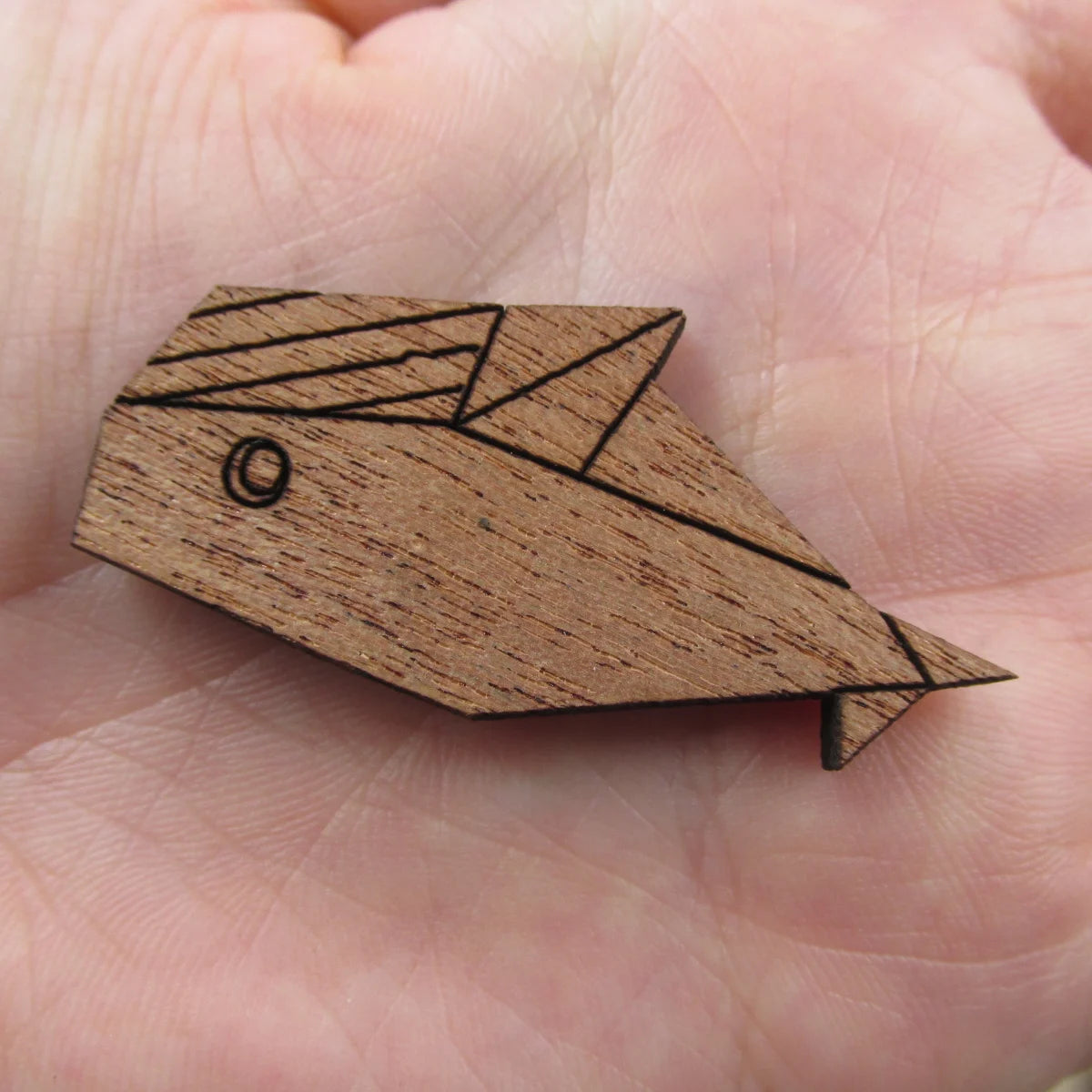 3 Pair Unfinished Under the Sea Ocean Animal Wooden Whales Shape Cutout For Brooches Pin Magnet Pendant Jewerly Diy Making