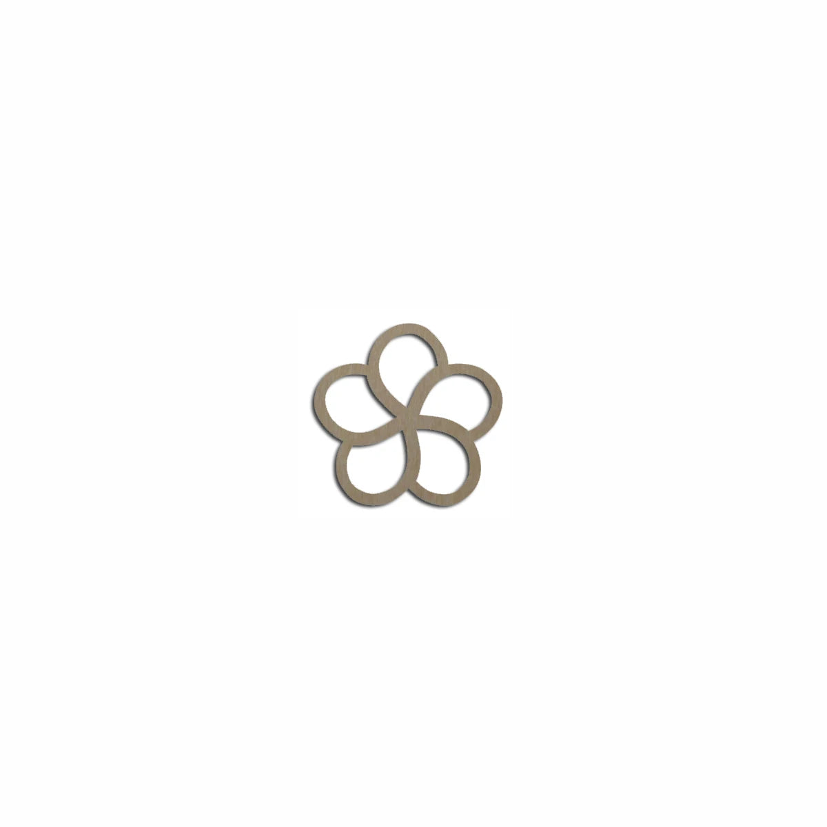 10pcs Unfinished Blank Wood Hawaiian Plumeria Flower Jewelry Charm Bracelet Pendant Cutout Shape For Women Earring Finding