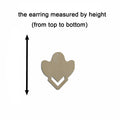 10pcs Unfinished Wood Blank Ghost Cutout Shape Macrame Earrings Pendant Charms For DIY Jewelry Making