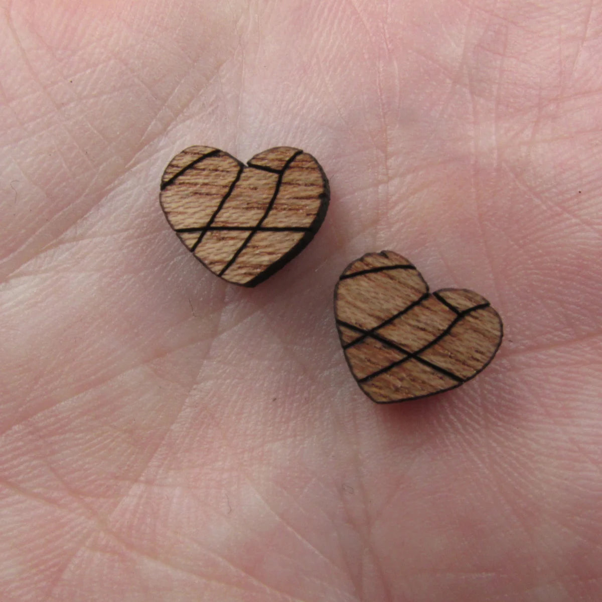 5 Pair Unfinished Blank Foods Wood Cabochon Bread Bakery Wooden Shape Charms Pendant For DIY Jewerly Earrings Suppliers