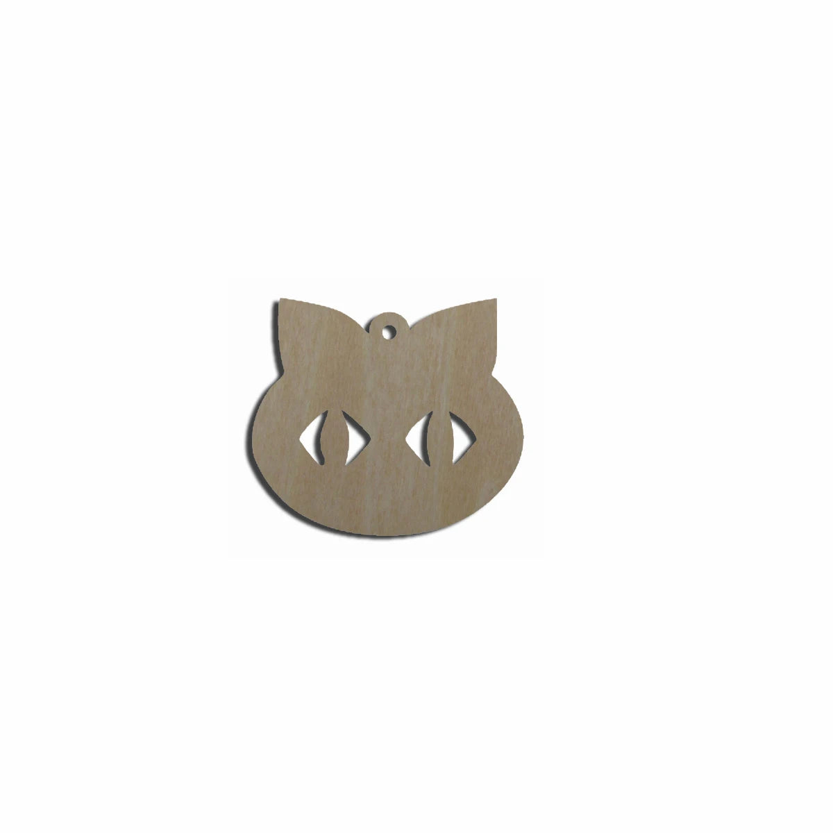 10pcs Bulk Unfinished Wooden Blank Holiday Halloween Black Cat Cutout Shape For Spooky Horror Theme Earring