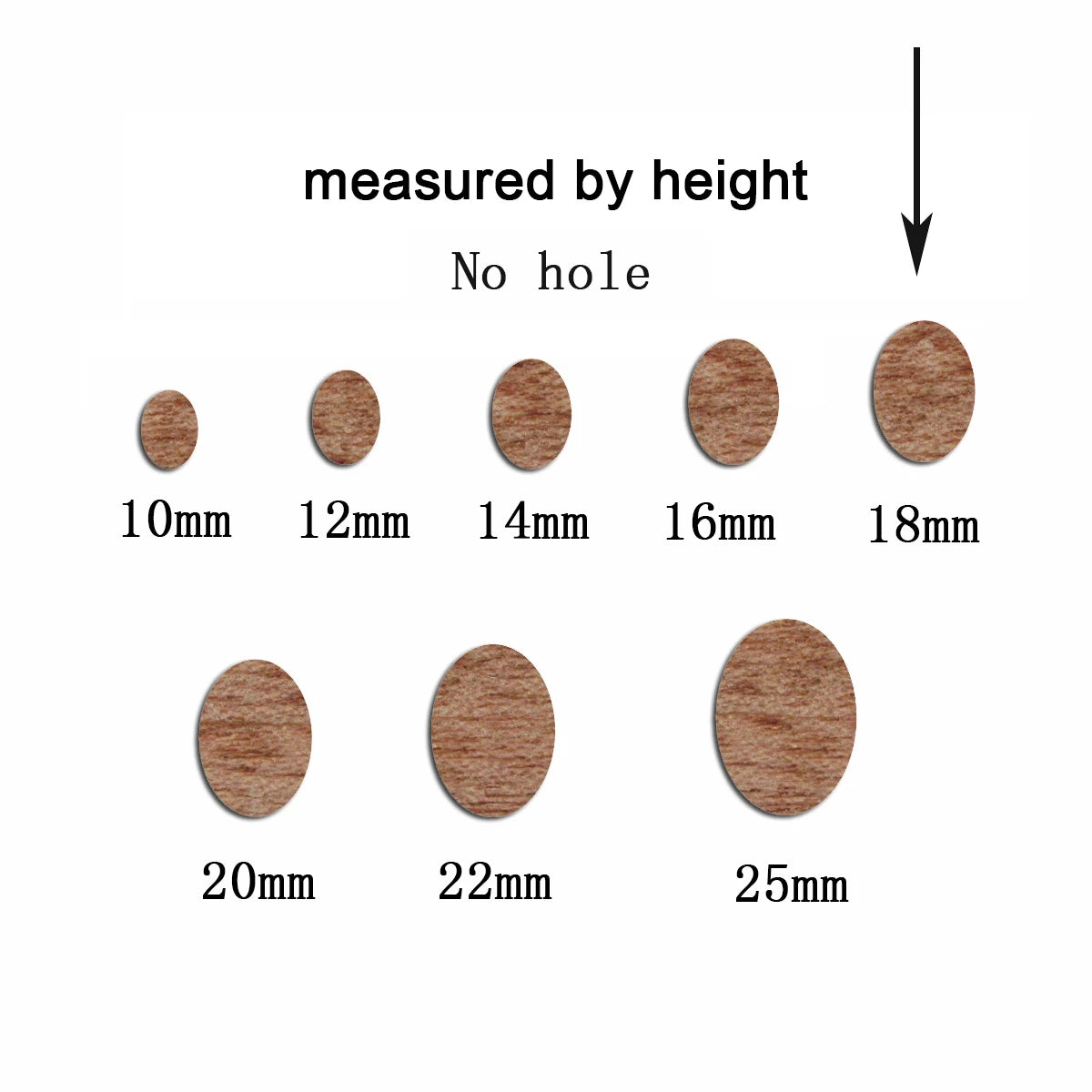 6pcs Unfinished Blank Wooden Geometric Oval No Hole Earring Connector Pendant for Women Female Jewelry Making DIY Crafting