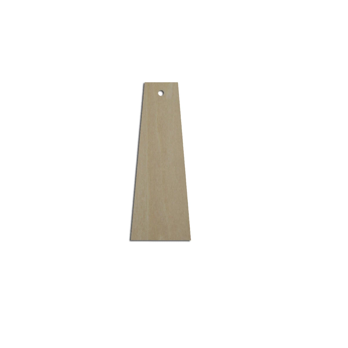 10pcs Laser Cut Unfinished Blank Wood Geometric Wave Thin Rectangle Cutout Shape Earring Pendant Jewelry Charm Finding