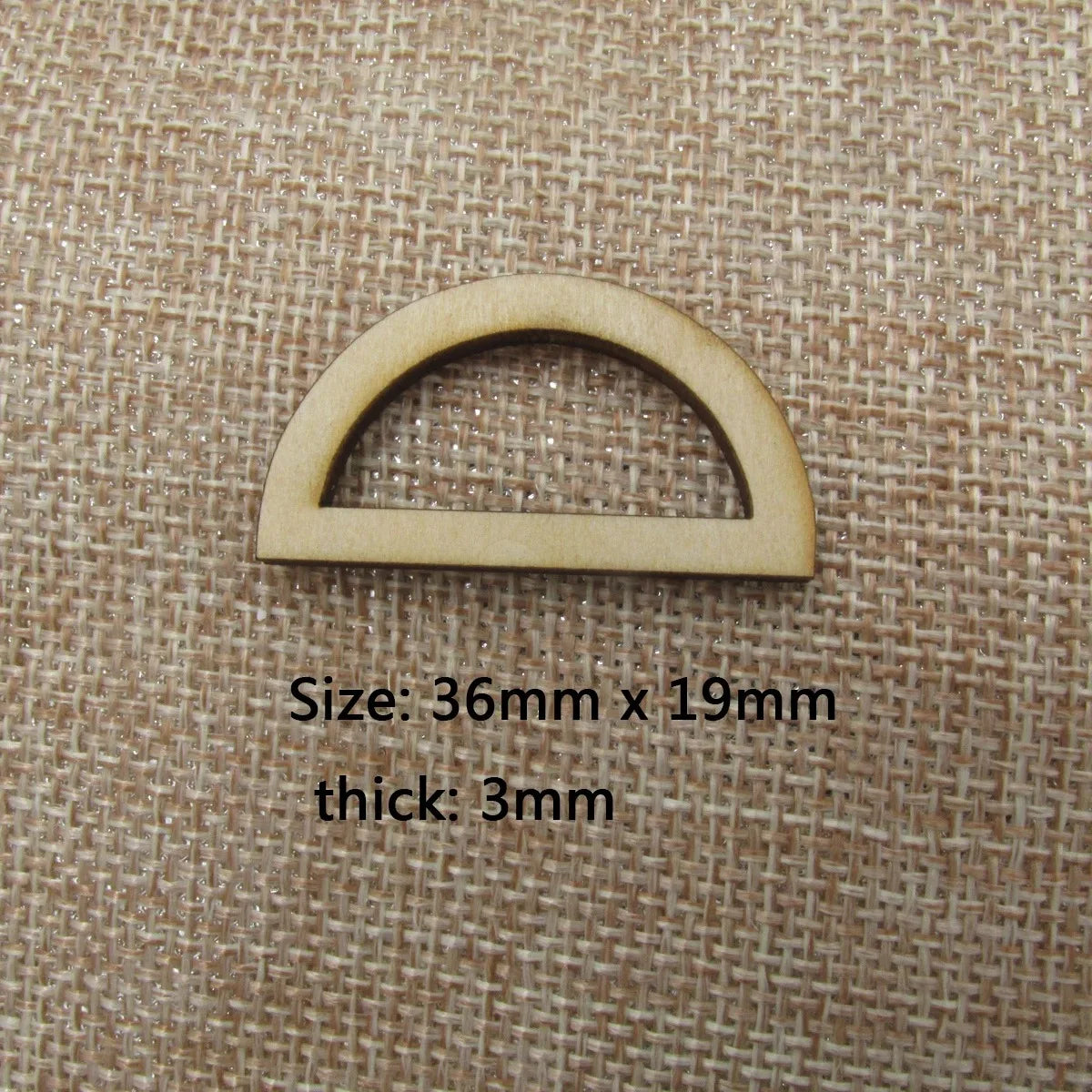 10pcs Unfinished Blank Half Circle Window Fairy Church Shape Wooden Fairy Windows Door House Accessories For DIY Craft