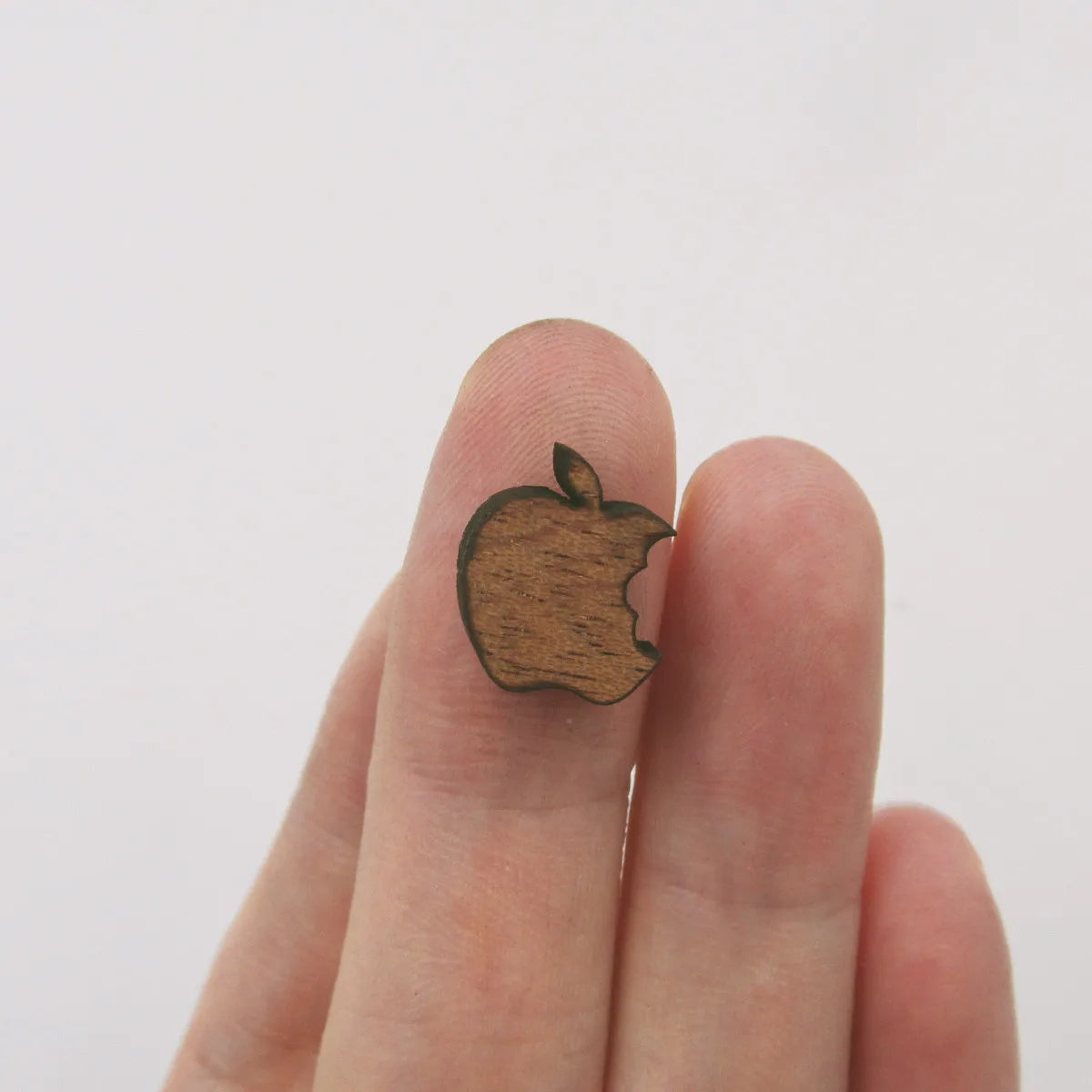 DIY Laser Cut Wood Cabochon Shape Apple Flower Pinapple Teapots Cup Charms Wooden Jewerly Earrings Suppliers
