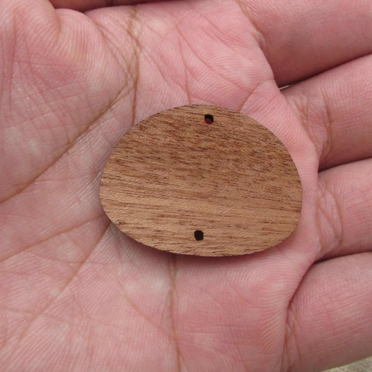 6 Pcs Unfinished Blank Wooden Classics Stone Wood Shape Cutout Necklace Earring Pendant Connector For  DIY Making Jewelry