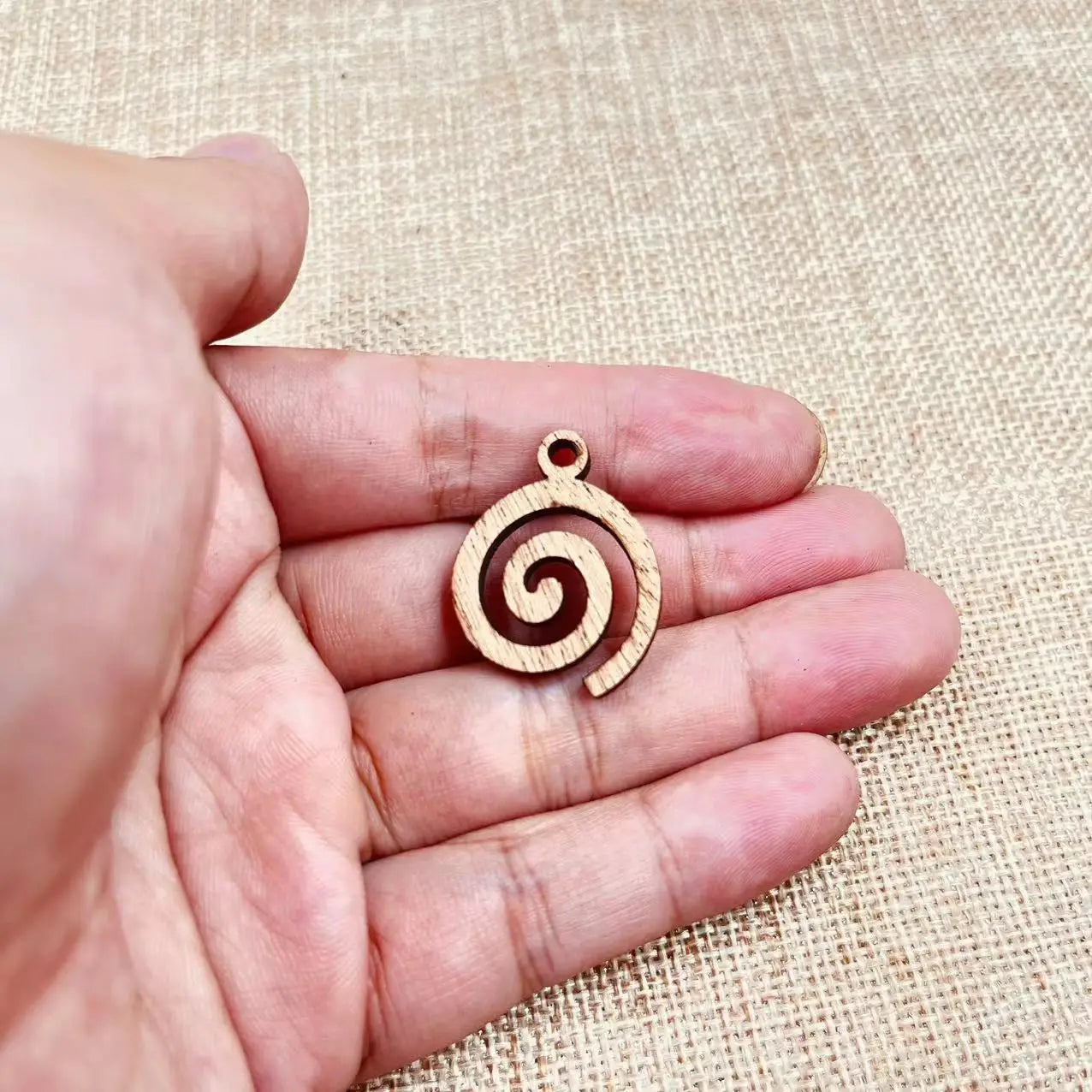 6pcs Unfinished Wood Wave Connector Sea Charms Ocean Beach Earring Pendants For Jewelry Making DIY Handmade Crafte