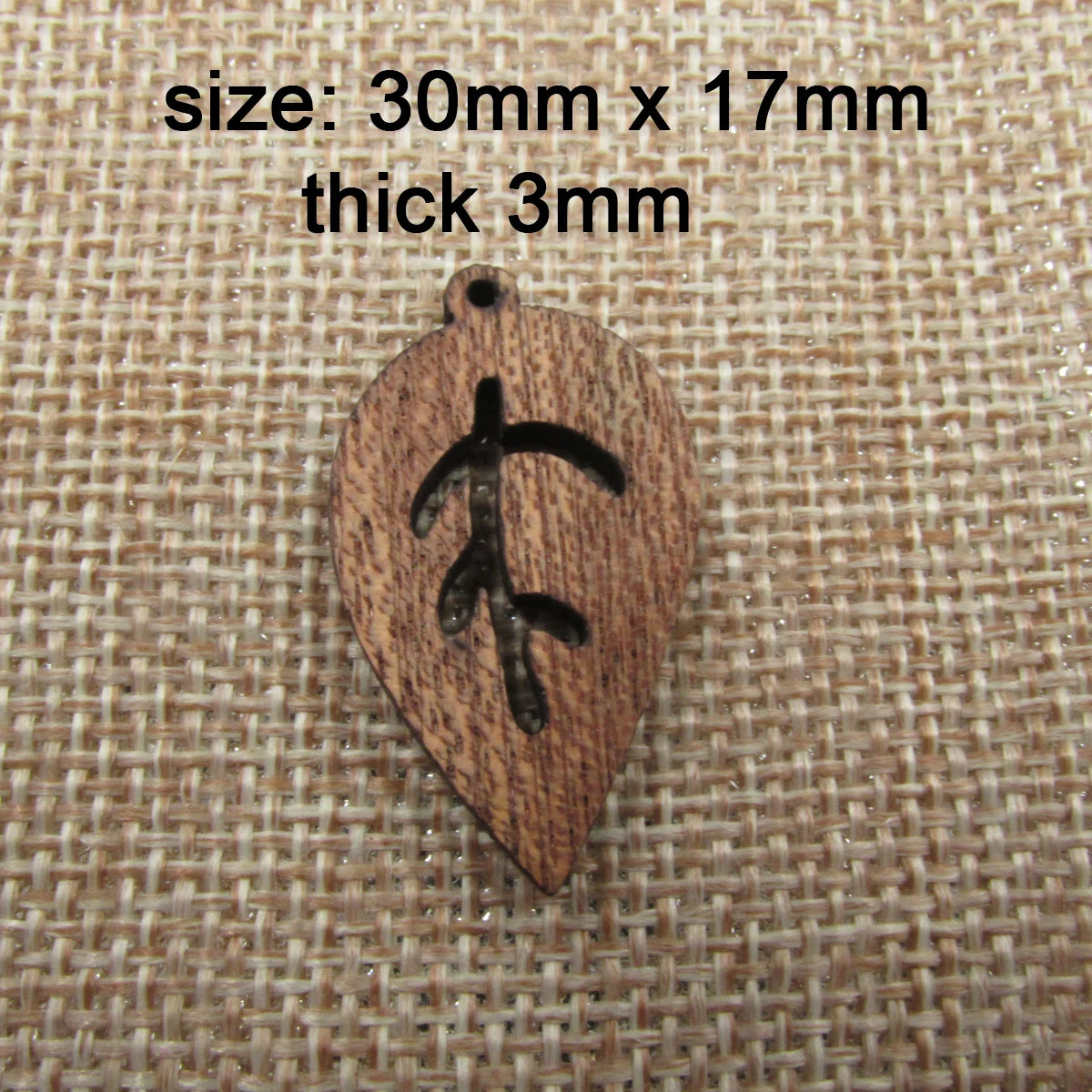 6pcs Unfinished Wood Leaf Charms Earring Wooden Feather Pendants For Jewelry Making DIY Handmade Craft