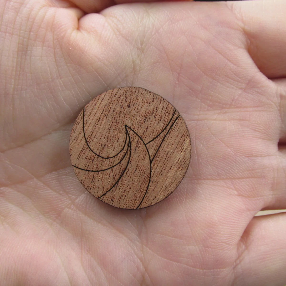 3 Pair Unfinished Beach Ocean Wooden Wave Shape Cutout For Brooches Pin Magnet Pendant Jewerly Diy Making