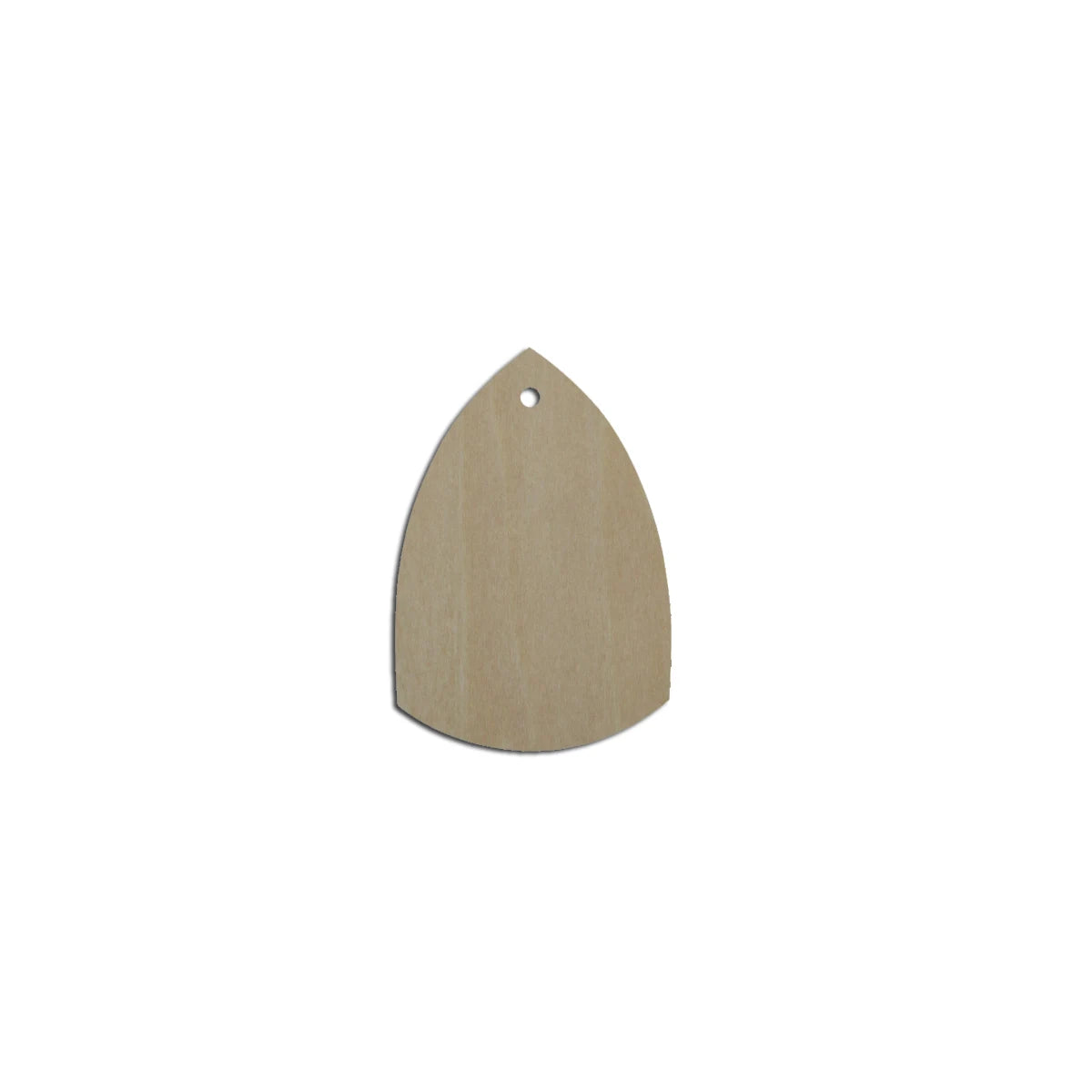 10pcs Unfinished Blank Wood Geometric Triangle Teardrop Cutout Shape Earring Pendant Jewelry Charm Finding