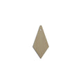 10pcs Unfinished Blank Wood Geometric Triangle Tie Ice Cream Cutout Shape Earring Pendant Jewelry Charm Finding