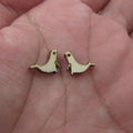 5 Pair Unfinished Blank Wooden Under The Sea Ocean Narwhal Dolphin Post Beluga Orca Whale Wood Earrings Stud