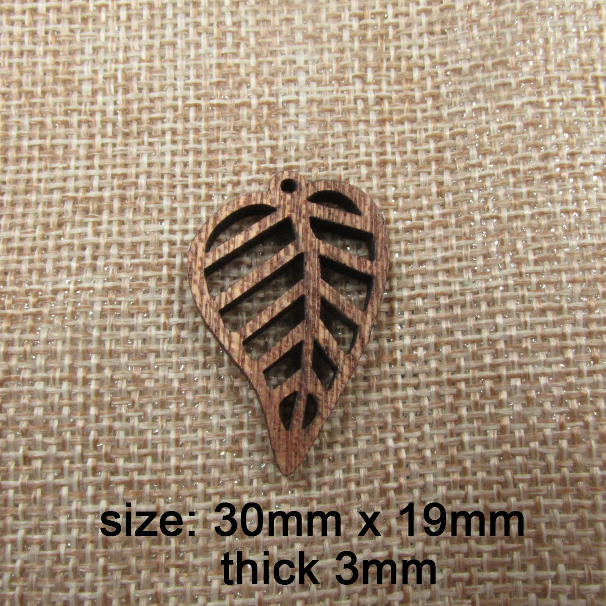 6pcs Unfinished Wooden Leaves Charms Necklace Leaf Pendant Bracelet Jewelry Making Handmade Crafts diy Supplies