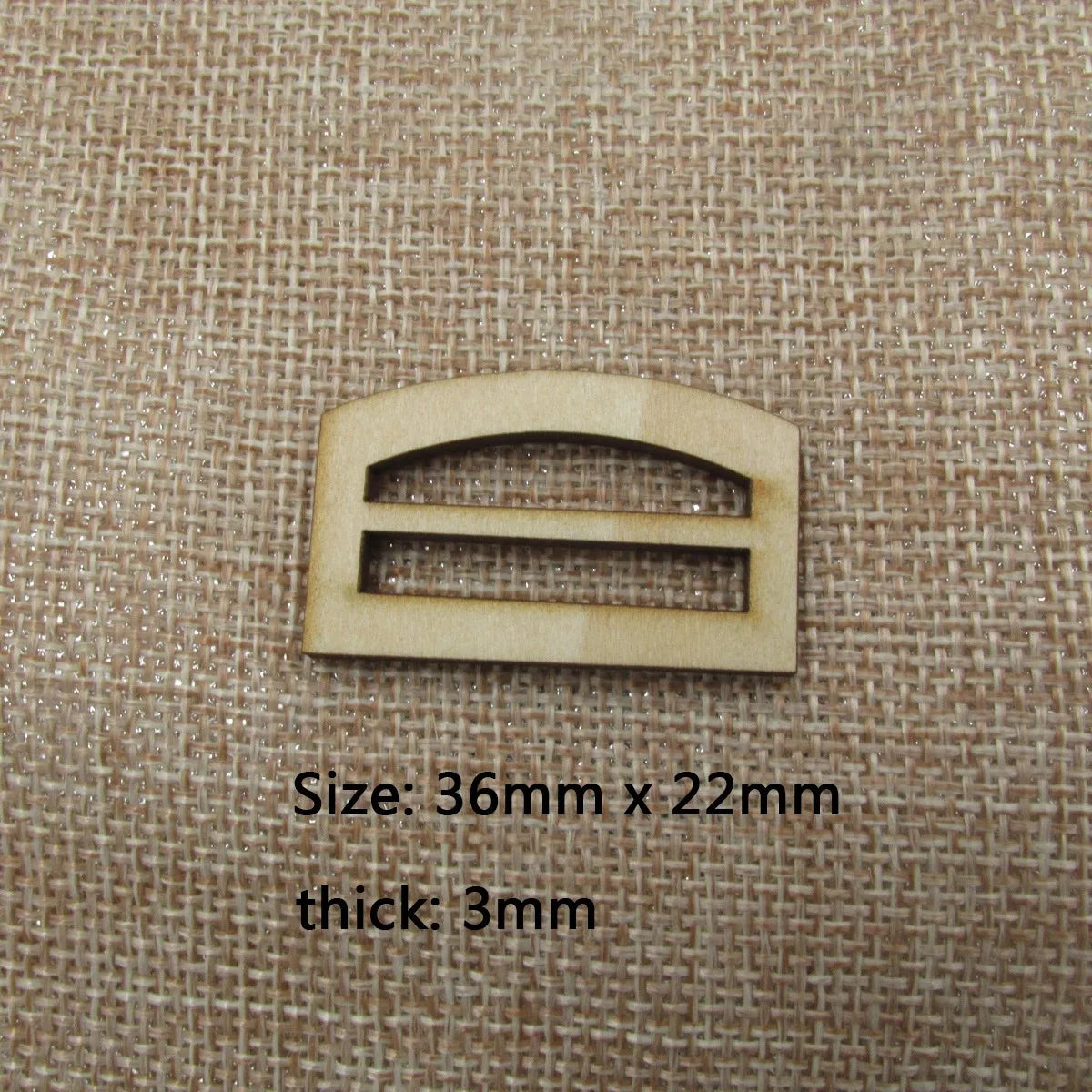 10pcs Unfinished Blank Half Circle Window Fairy Church Shape Wooden Fairy Windows Door House Accessories For DIY Craft